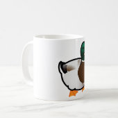 Chubby Mallard Duck Koffiemok (Voorkant links)