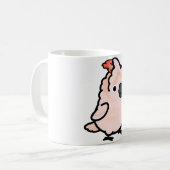 Chubby Moluccan Cockatau Koffiemok (Voorkant links)