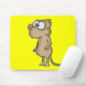 Chubby Monkey Mousepad Muismat (Met muis)