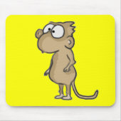 Chubby Monkey Mousepad Muismat (Voorkant)