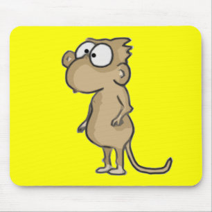 Chubby Monkey Mousepad Muismat