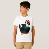 Chubby Muscovy Duck T-shirt (Voorkant volledig)
