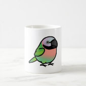 Chubby Mustached Parakeet - Vrouw Koffiemok (Center)