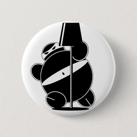 Chubby Ninja - Stealthy Button (Voorkant)