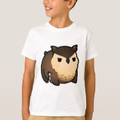 Chubby Owlbeer T-shirt (Voorkant)