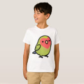 Chubby Peach-geconfronteerd Limoen Lovebird T-shirt (Voorkant volledig)