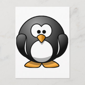 Chubby Penguin Briefkaart