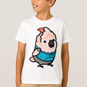 Chubby Plucker Molukse kaketoe met hoodie T-shirt