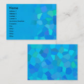 Chubby-profielkaart: Frosty Glass Visitekaartje (Voorkant / Achterkant)