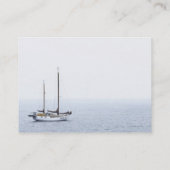 Chubby-profielkaart "Sailing" Visitekaartje (Achterkant)