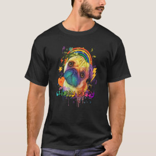 Chubby Puggy Humor Dutch Bulldog Animal Pun 1 T-shirt