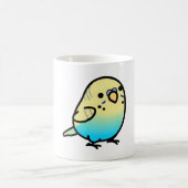 Chubby Rainbow Spangle Budgie - Mannelijk Koffiemok (Center)