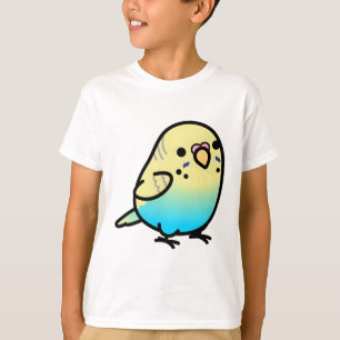 Chubby Rainbow Spangle Budgie - Vrouw T-shirt