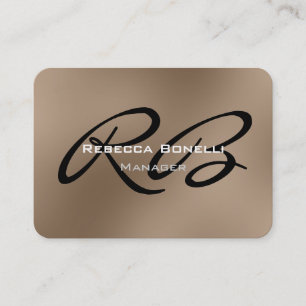 Chubby Rounded Corner Manager Visitekaartje