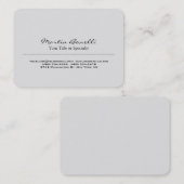 Chubby Rounded Corner Professional Visitekaartje (Voorkant / Achterkant)