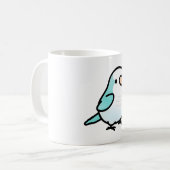 Chubby Seafoam Quaker Koffiemok (Voorkant links)