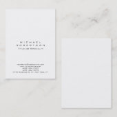 Chubby Simple Elegant modern Visitekaartje (Voorkant / Achterkant)