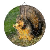 Chubby Squirrel Dartbord (Voorkant)