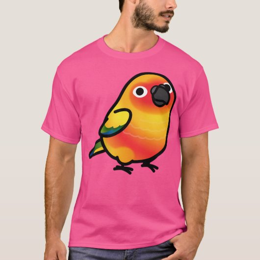 Chubby Sun Conure T-shirt (Voorkant)