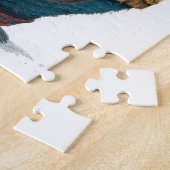 Chubby Superheld Cat Jigsaw Puzzel (Zijkant)