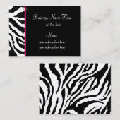 Chubby-template voor visitekaartjes **Vet (Voorkant / Achterkant)