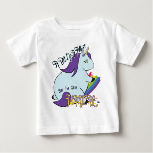 Chubby Unicorn die een regenboog eet - een Magisch