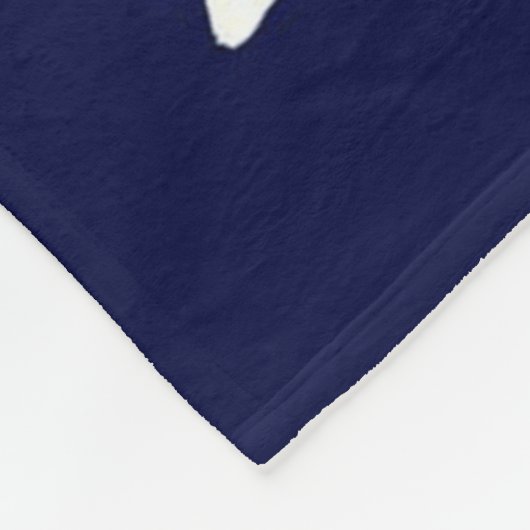 Chubby Unicorn Fleece Deken (Hoek)