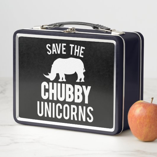 Chubby Unicorn Funny Sarcasm Awareness Rhinos (In situ)