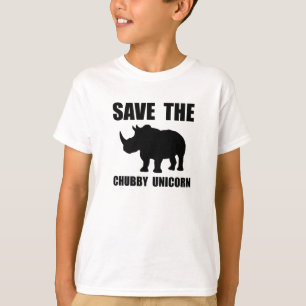 Chubby Unicorn Rhino T-shirt