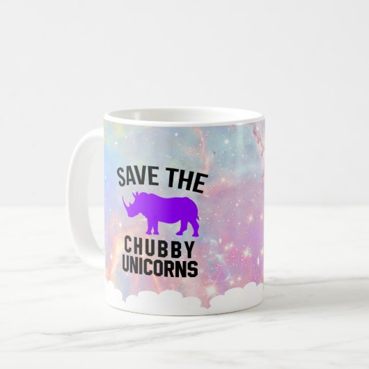 Chubby Unicorns Mok Rhinno (Voorkant links)