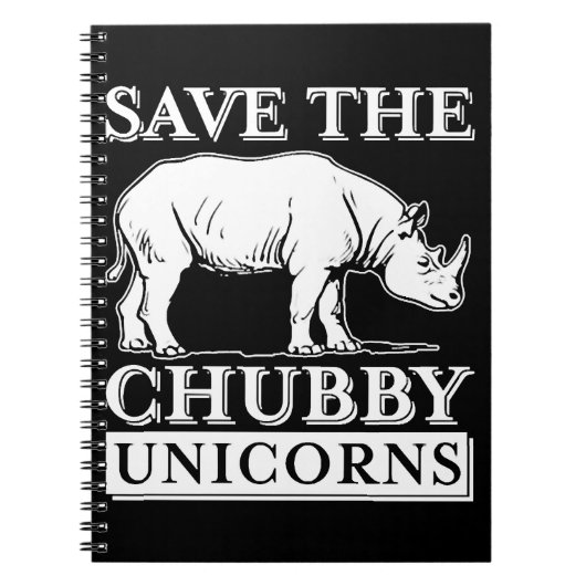 Chubby Unicorns Notitieboek (Voorkant)