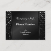 Chubby Visitekaartje Crystal Bling Strass (Achterkant)