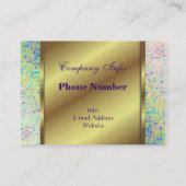 Chubby Visitekaartje Informel Art Abstract (Achterkant)