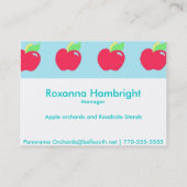 Chubby-Visitekaartjes, 3,5 x 2,5 inch, 100 stuks Visitekaartje (Achterkant)