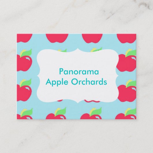 Chubby-Visitekaartjes, 3,5 x 2,5 inch, 100 stuks Visitekaartje (Voorkant)