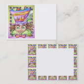 CHUBBY VISITEKAARTJES - THE MAD PLATTER (Voorkant / Achterkant)