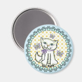 Chubs De Kat Magneet (Voorkant / Achterkant)
