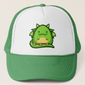 Chubs Dragon HatChubby kleine draak! Echt schattig Trucker Pet (Voorkant)