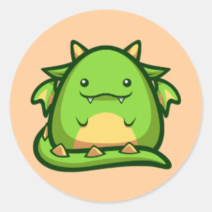 Chubs Dragon Sticker