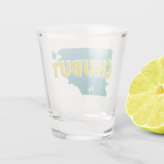 Chubut Shot Glas (Achterkant)