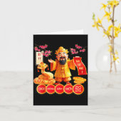 Chuc Mung Nam Moi 2025 Vietnamese Family Lunar New Kaart (Gele Bloem)