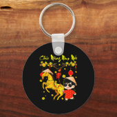 Chuc Mung Nam Moi Binh Ngo Tet 2026 Vietnamese Gir Sleutelhanger (Voorkant)