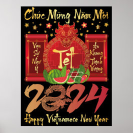 Chuc Mung Nam Moi Gelukkig Vietnamees Nieuwjaar 20 Poster