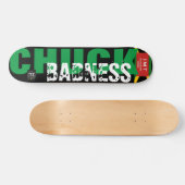 CHUCK BADNESS OFFICIEEL JMTJ7 3/4" Skateboard Deck (Horizontaal)