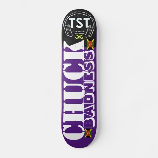 CHUCK BADNESS Skateboard (Voorkant)