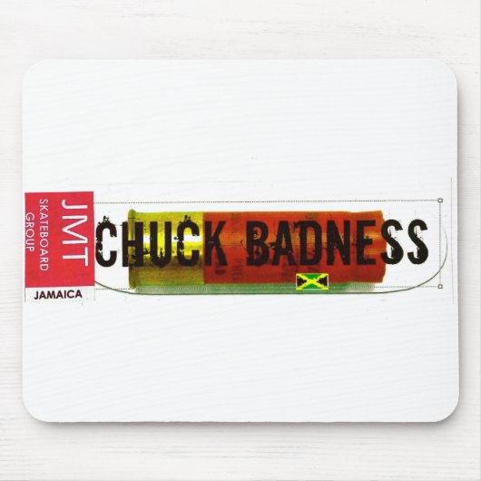 CHUCK BADNESS /TST Merchandise Muismat (Voorkant)