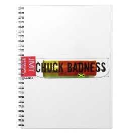 CHUCK BADNESS /TST Merchandise Notitieboek