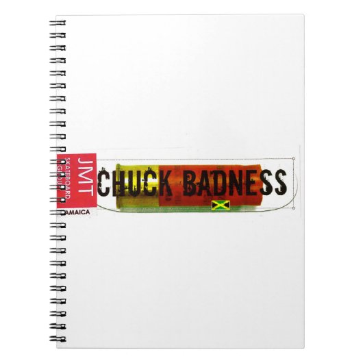CHUCK BADNESS /TST Merchandise Notitieboek (Voorkant)