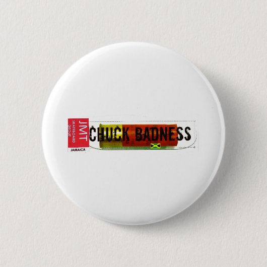 CHUCK BADNESS /TST Merchandise Ronde Button 5,7 Cm (Voorkant)