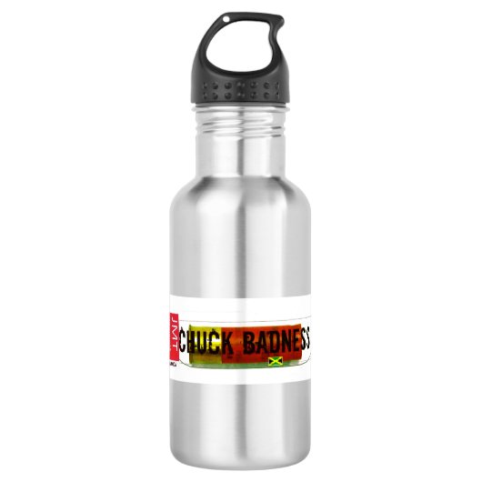 CHUCK BADNESS /TST Merchandise Waterfles (Voorkant)